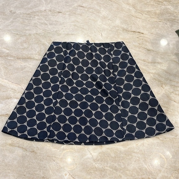 Stitch Fix Renee‎ C | Maybell Lace Detail Skirt | Navy/White | Petite Large (LP) - Picture 3 of 12